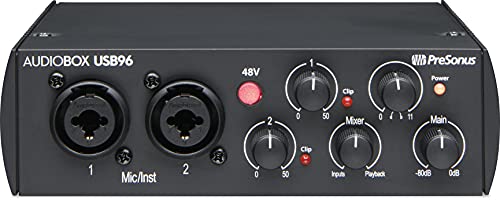 PreSonus AudioBox 96 25th Anniversary USB Audio Interface with Studio One Artist DAW Recording Software PreSonus AudioBox 96 25th Anniversary USB Audio Interface with Studio One Artist DAW Recording Software